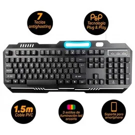 DART FROG K520 Metal Gaming Keyboard image indicator(4)