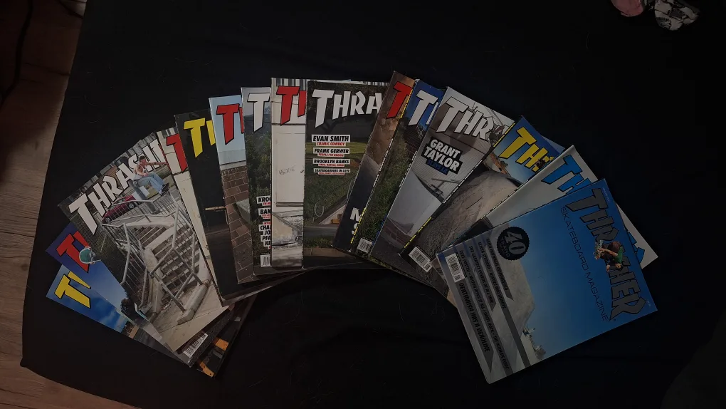 lot of thrasher magazines (2020-21) thumbnail