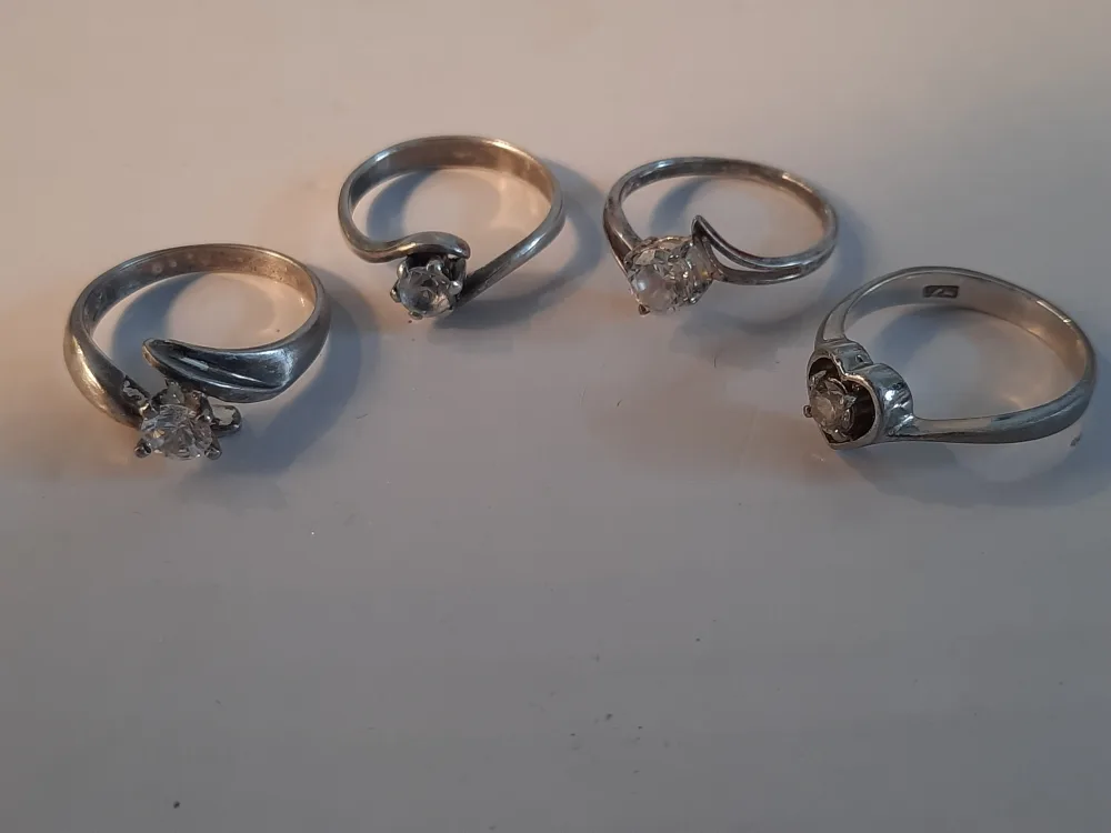 Sterling Silver Rings Set image indicator(2)