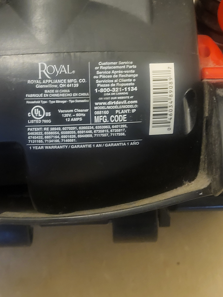 Dirt Devil Breeze Upright Vacuum Cleaner - photo 4