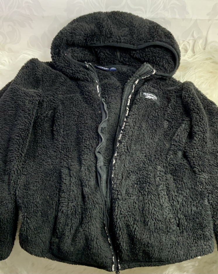 Black furr jacket