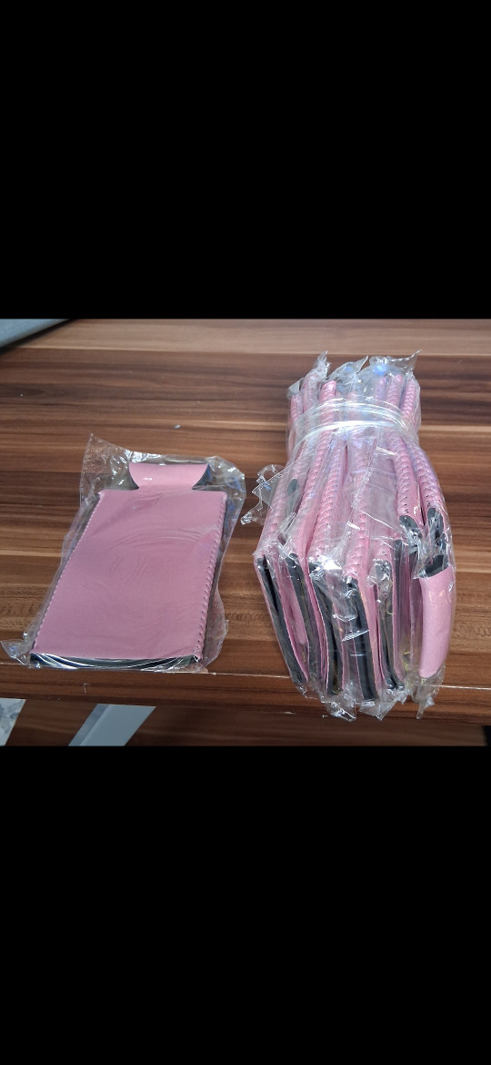 Pink Neoprene Can Coolers**10 pack** - photo 2