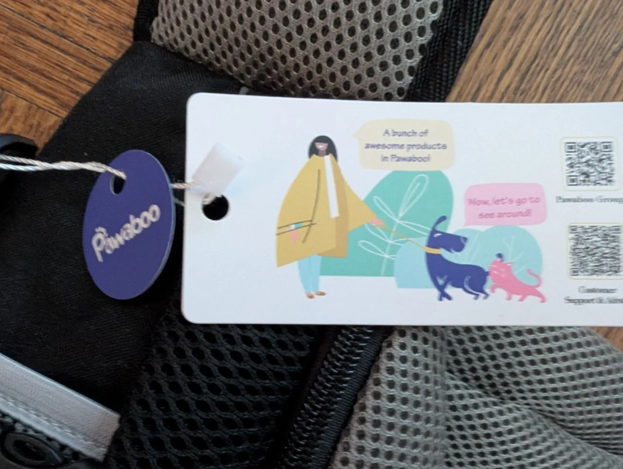 Pawaboo Pet Carrier Bag image indicator(3)