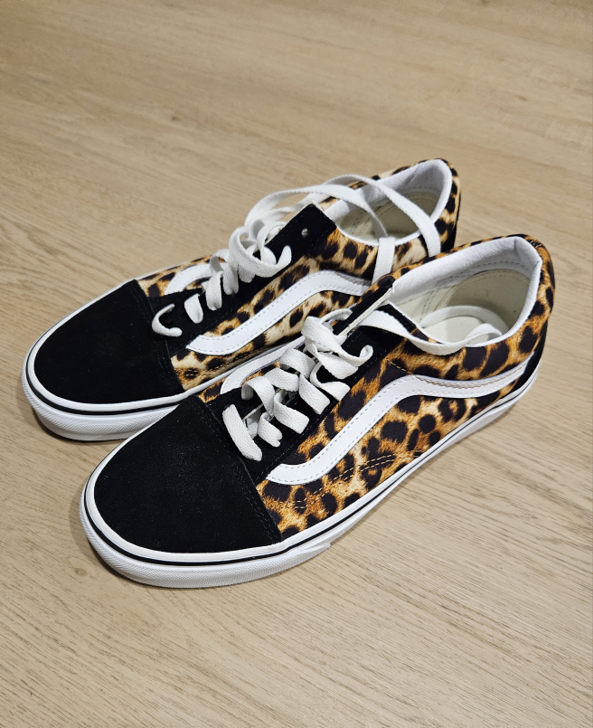 Vans Old Skool Leopard Print Shoes - photo 2