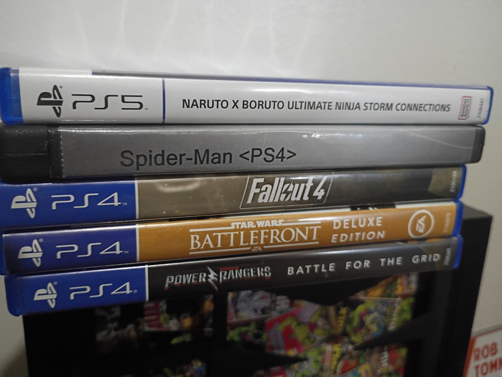PS4 games and 1 PS5 game