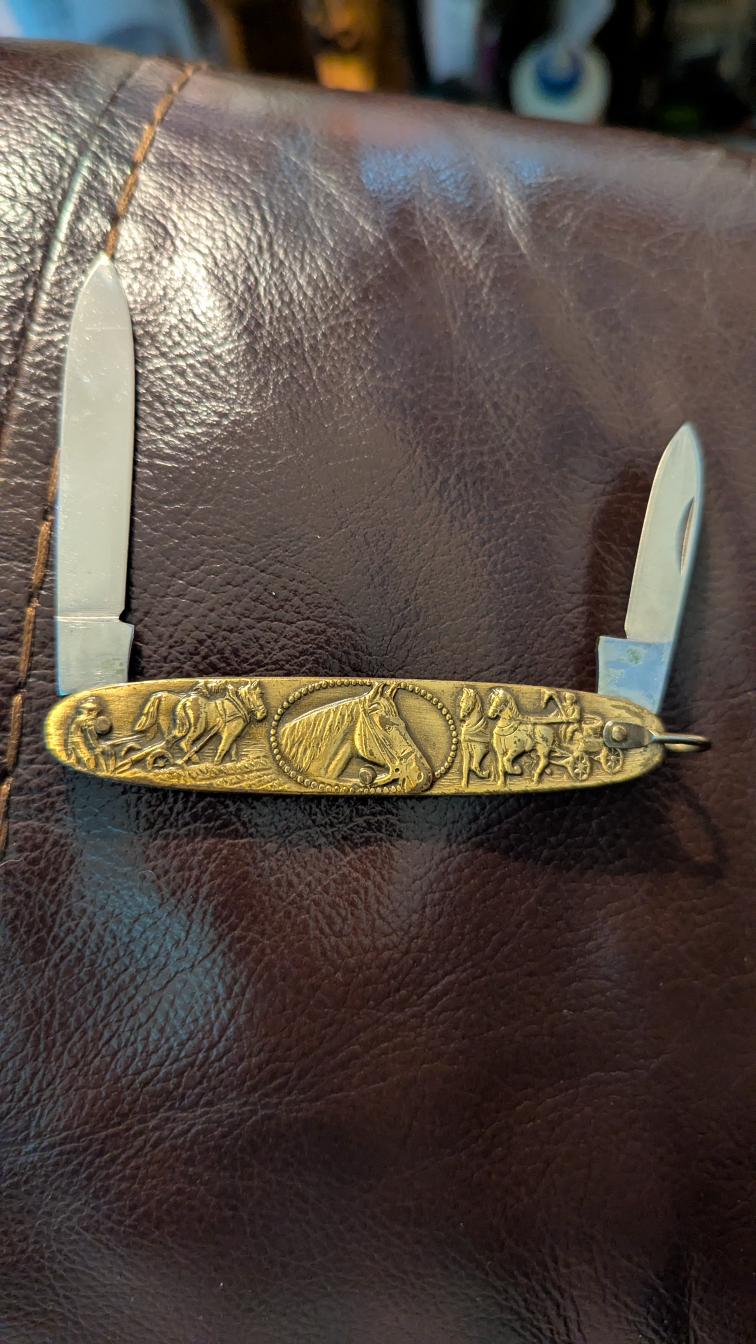 Vintage Gold Pocket Knife - photo 5