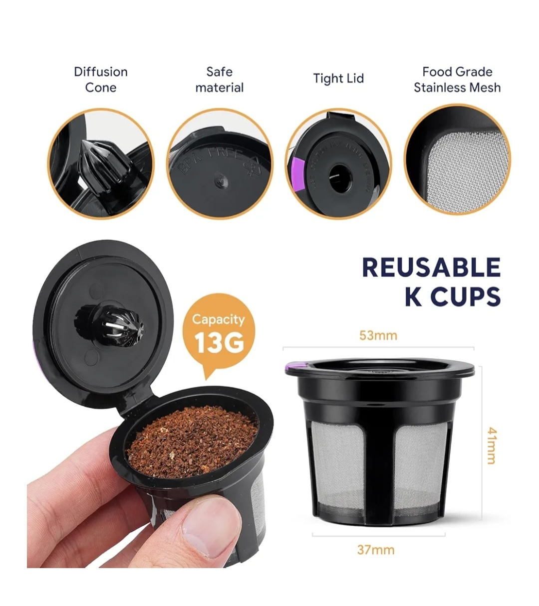4 Reusable K-Cup Coffee Filter - photo 3