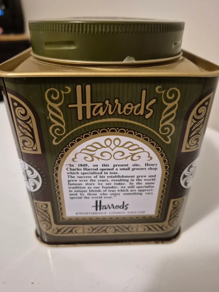 Harrods Blend No 14 Tea Tin thumbnail