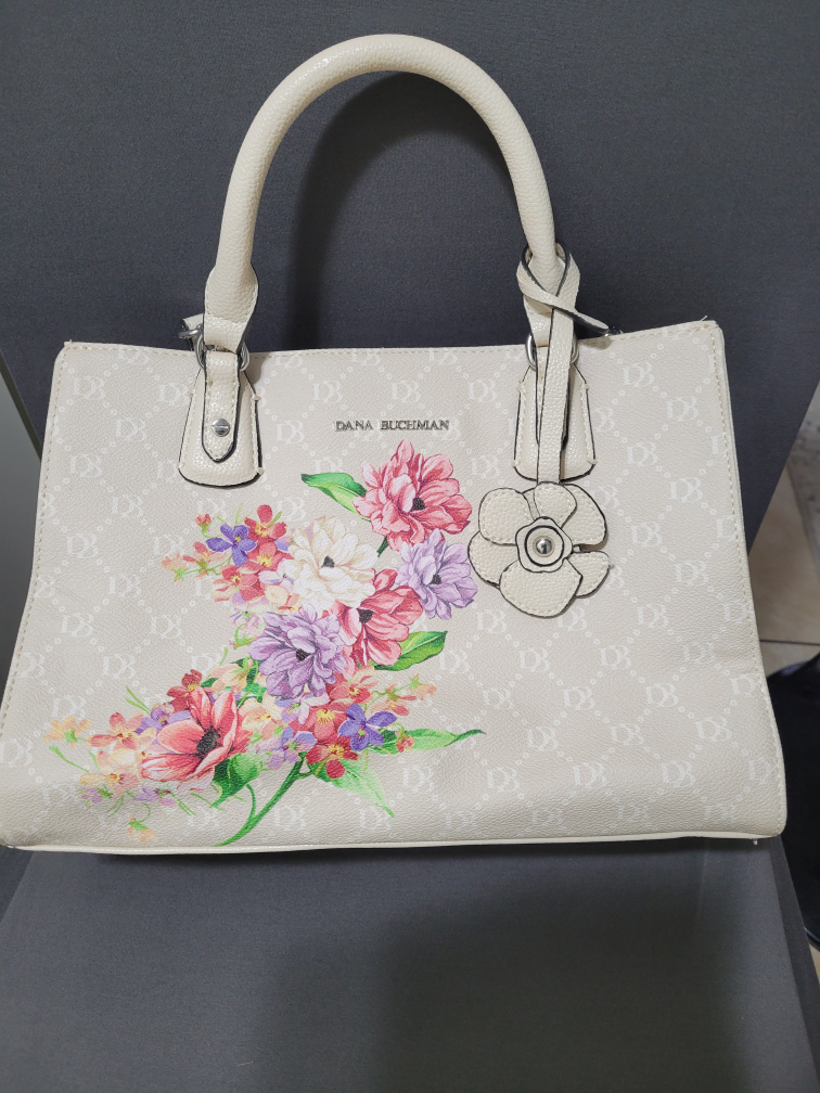 Dana Buchman Floral Satchel