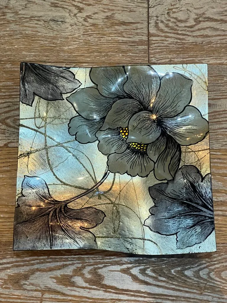 Floral Decorative Plate