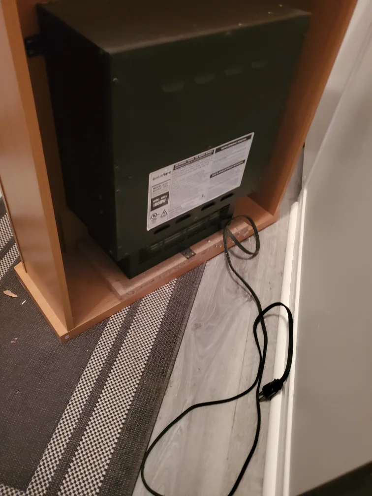 Corner Electric Fireplace image indicator(8)