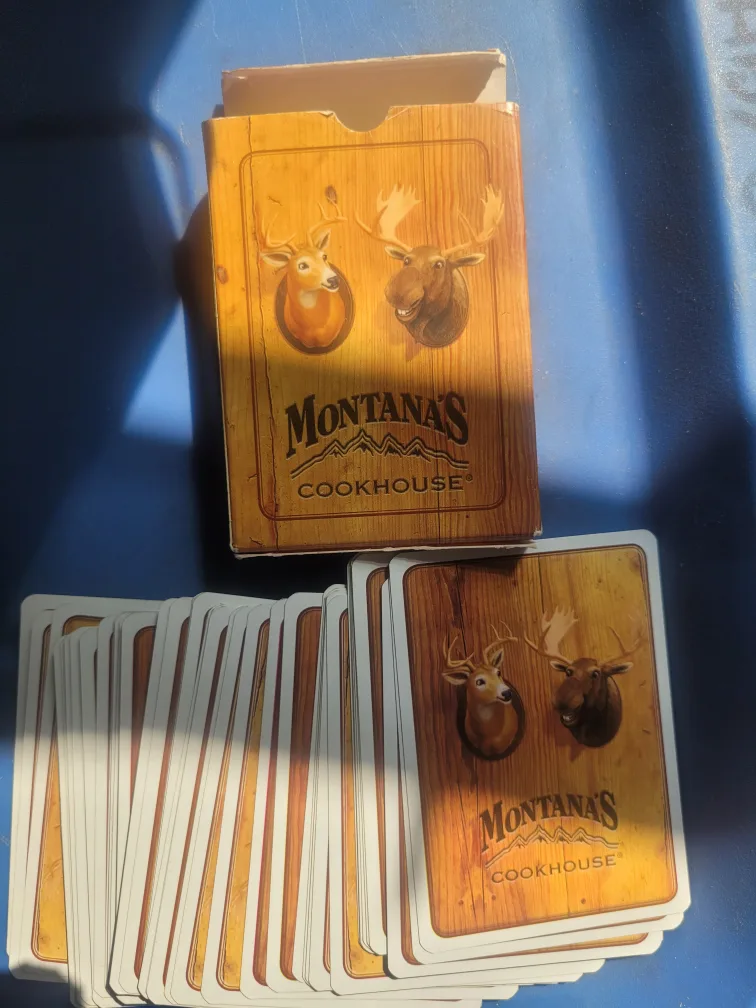 Montana's Cookhouse Playing Cards thumbnail