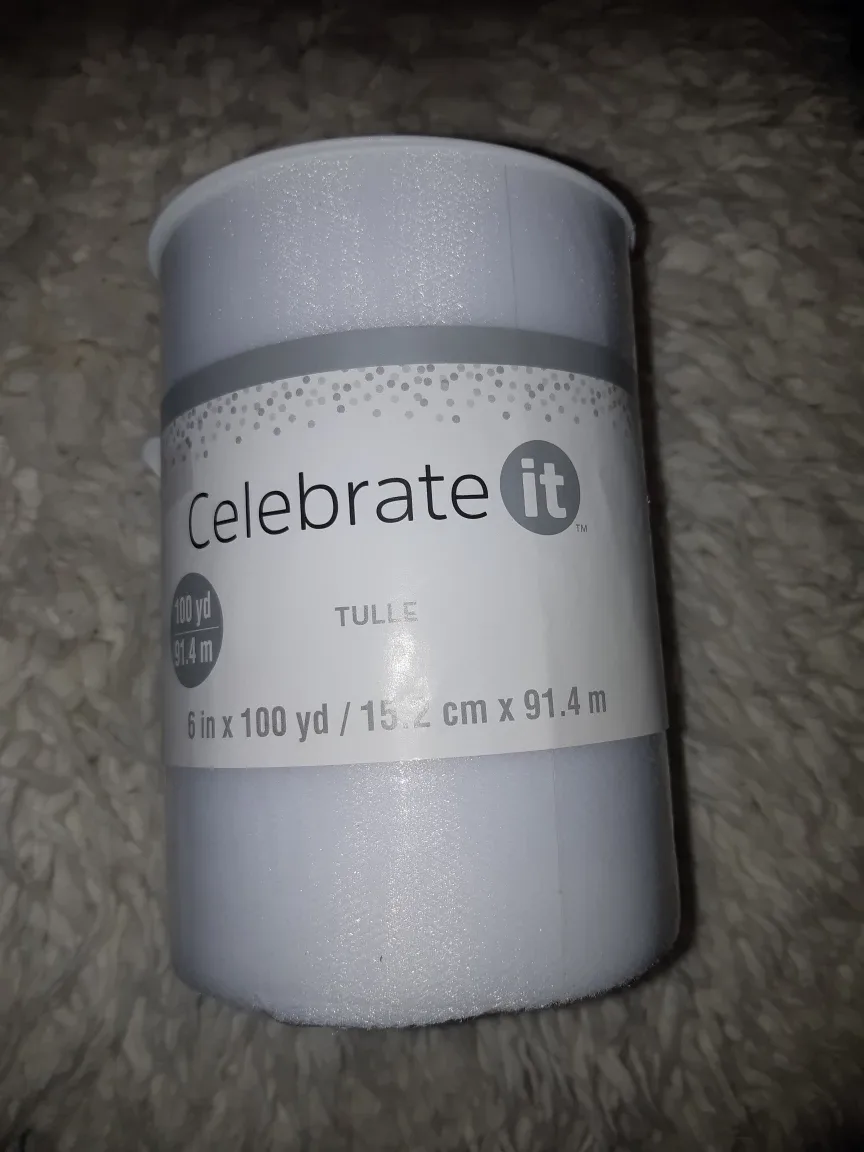 Celebrate It Tulle - 6 in x 100 yd #freecycle thumbnail