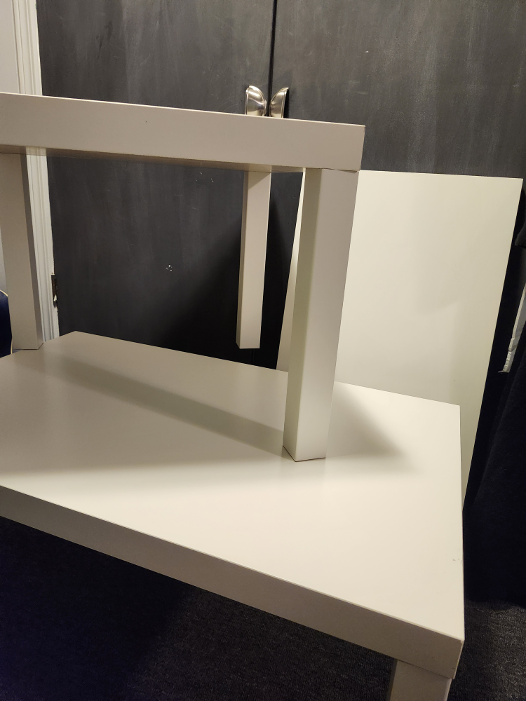LACK White Coffee Table Set - photo 2