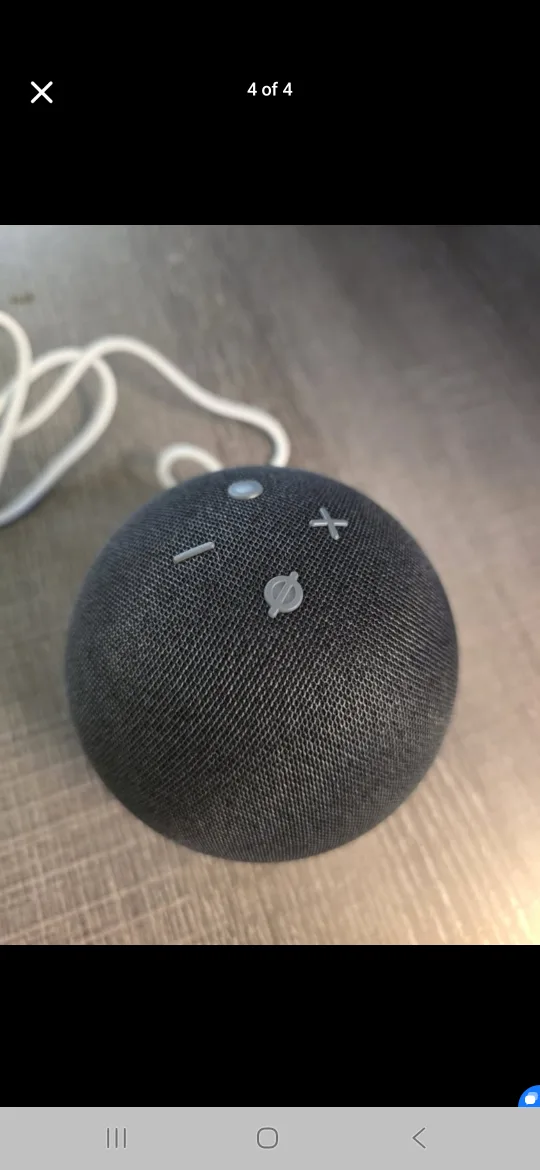 Amazon Echo Dot 4th Gen Smart Bluetooth speaker Alexa -Charcoal image indicator(4)