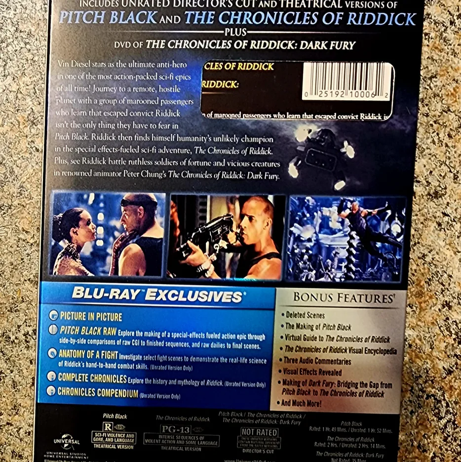 Riddick Collection (2000-2004) [Bluray, 2011] image indicator(4)