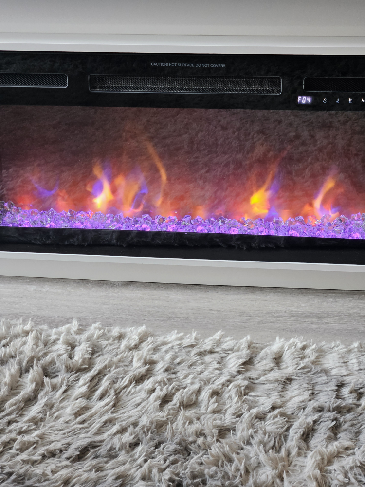 Inset Electric Fireplace Insert - Never Used! - photo 2