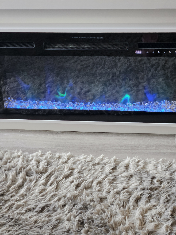 Inset Electric Fireplace Insert - Never Used! - photo 3