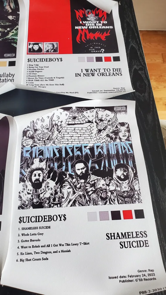 $uicideboy$ Album Canvas Posters image indicator(5)