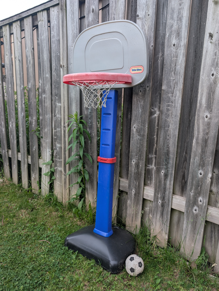 Little Tikes Slide and Basketball Set - photo 4