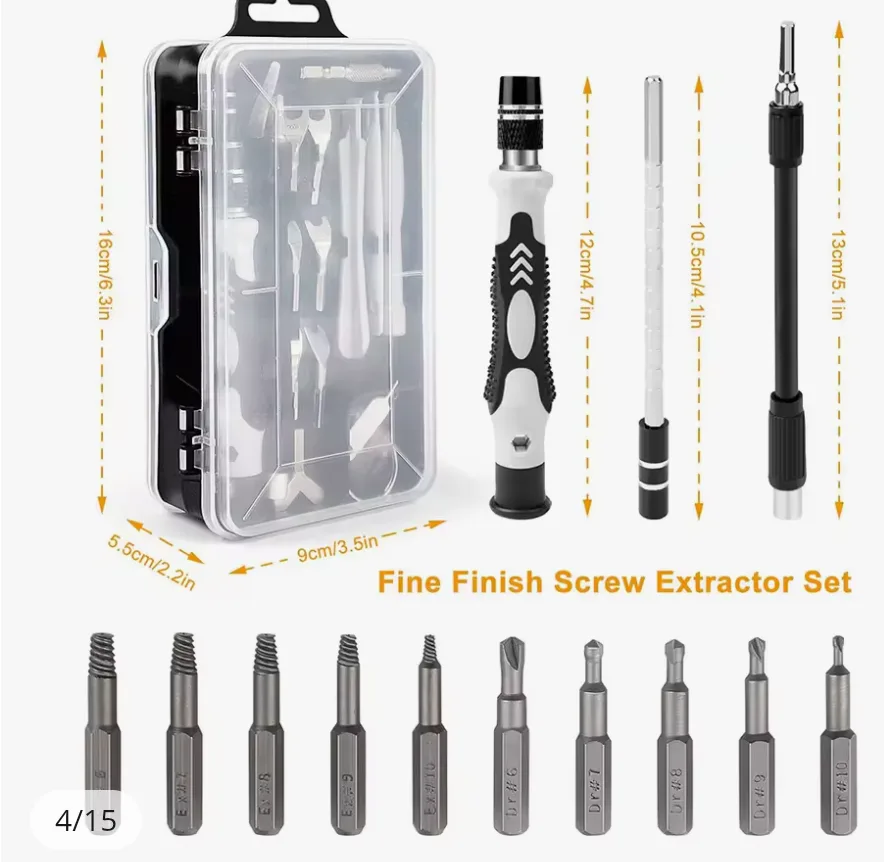 Fine Finish Screw Extractor Set image indicator(2)