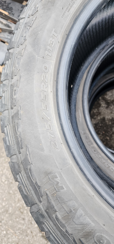 Hankook 275/55R20 113T Tires - Set of 4 - photo 3