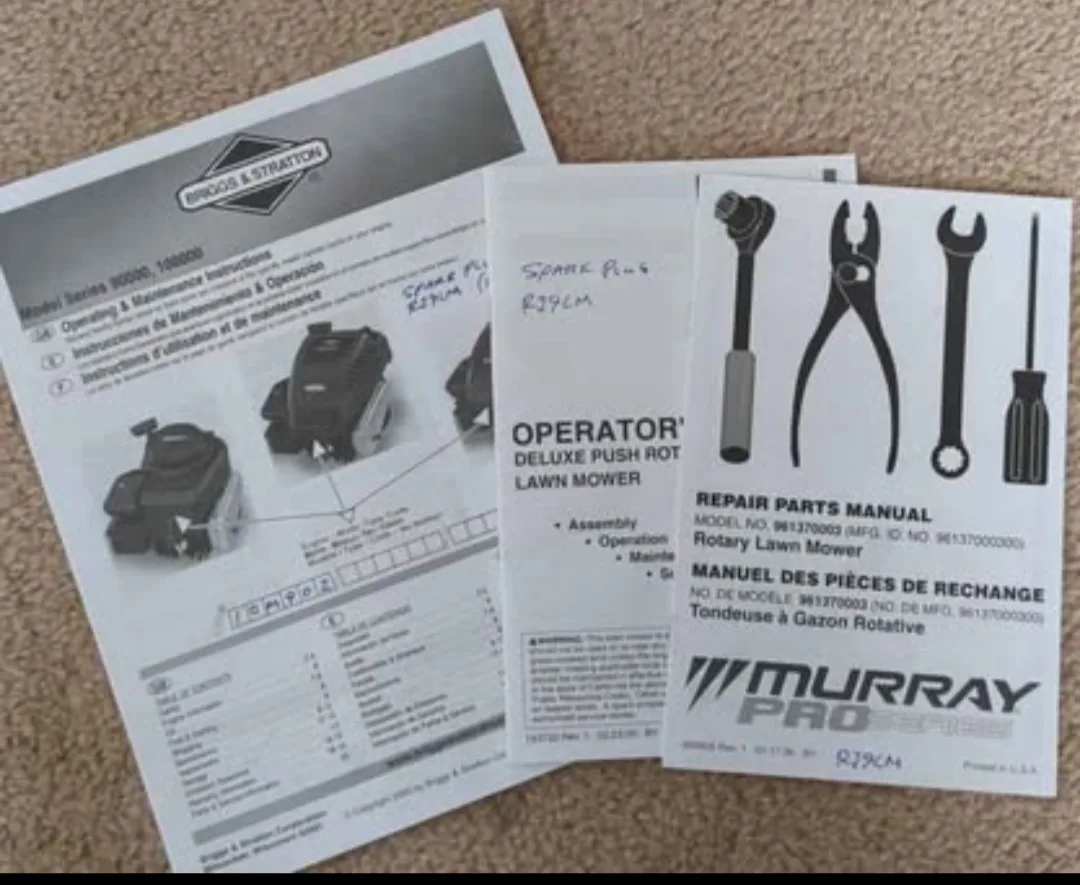 Murray 21" lawn mower with 4.75 HP Briggs and Stratton Gas Motor image indicator(8)