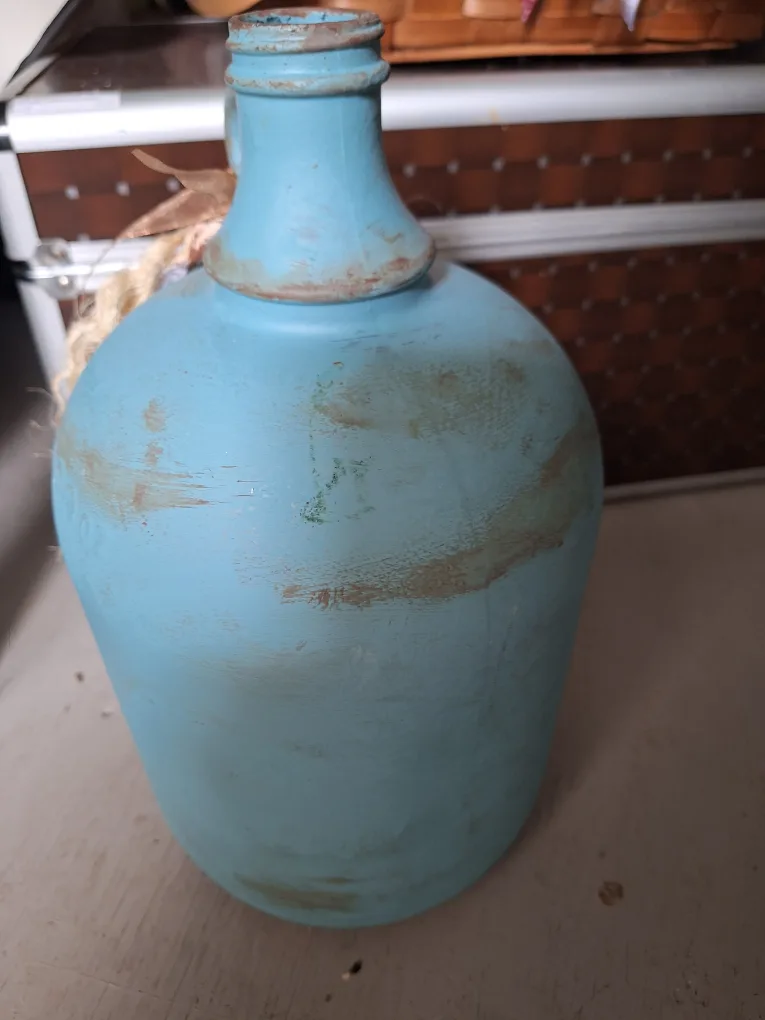 Distressed Painted Decorative Jug image indicator(4)
