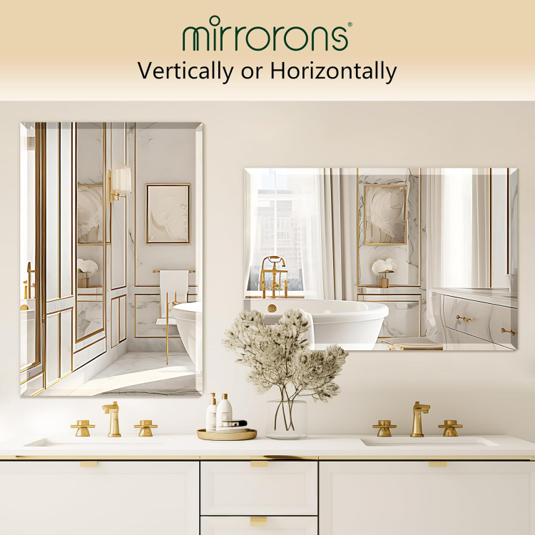 Mirrorons Frameless Bathroom Mirror - photo 2