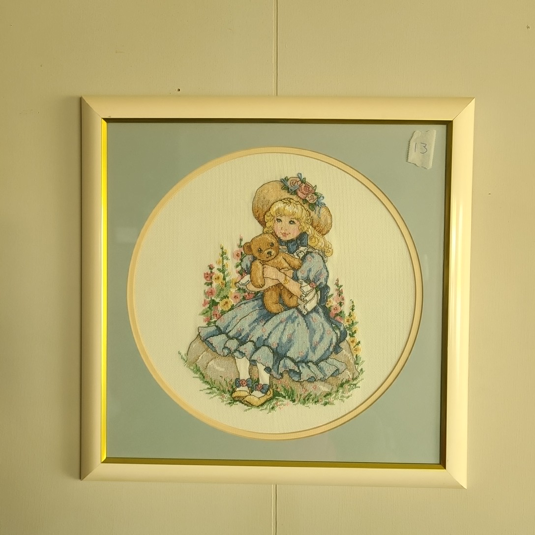 Girl with bear