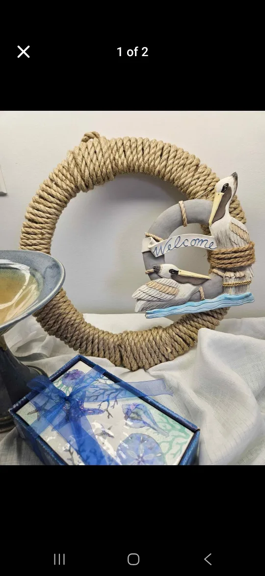 Coastal Rope Wreath thumbnail