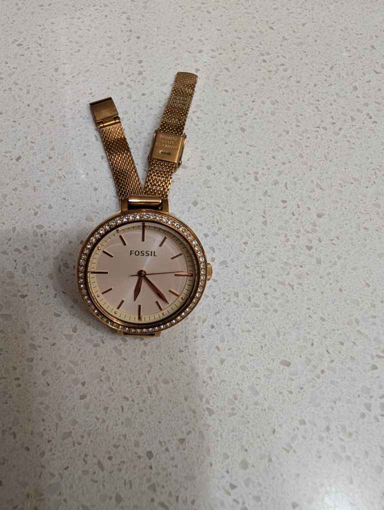 Fossil Rose Gold Watch