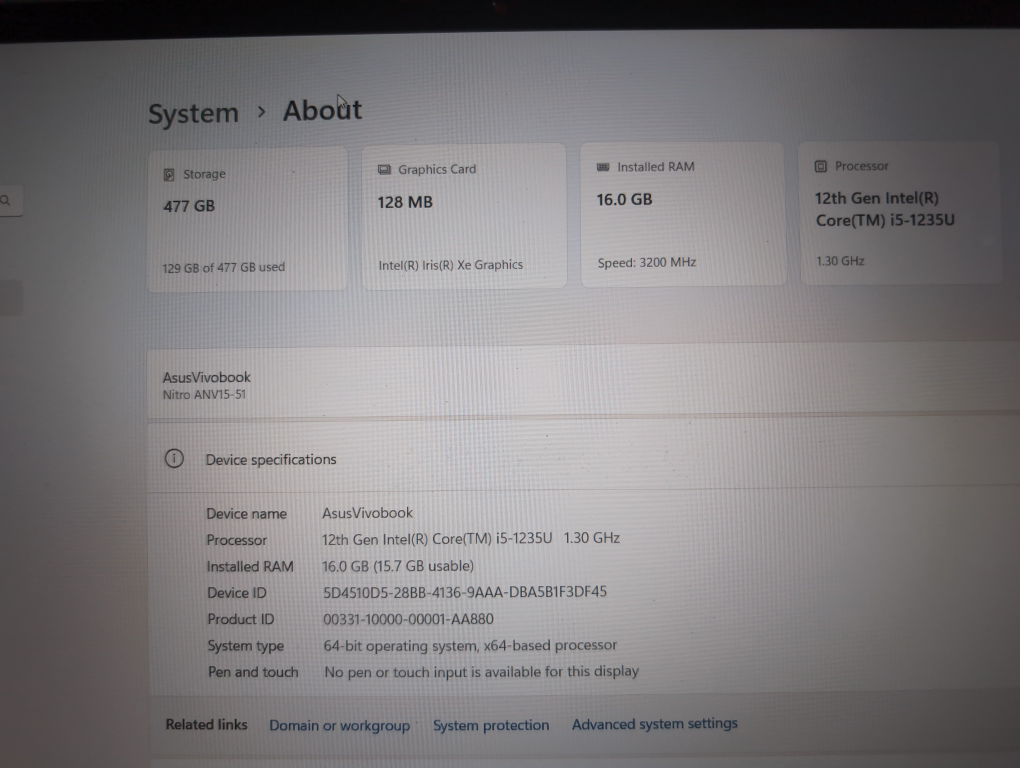 ASUS Vivobook Laptop - photo 3