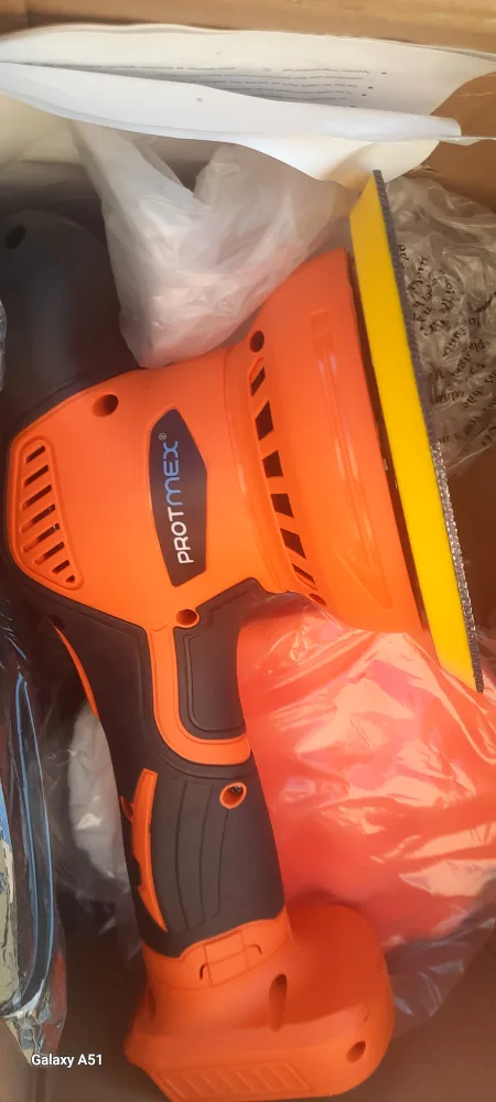 Protmex Cordless Buffer Polisher 21V - NEW image indicator(2)