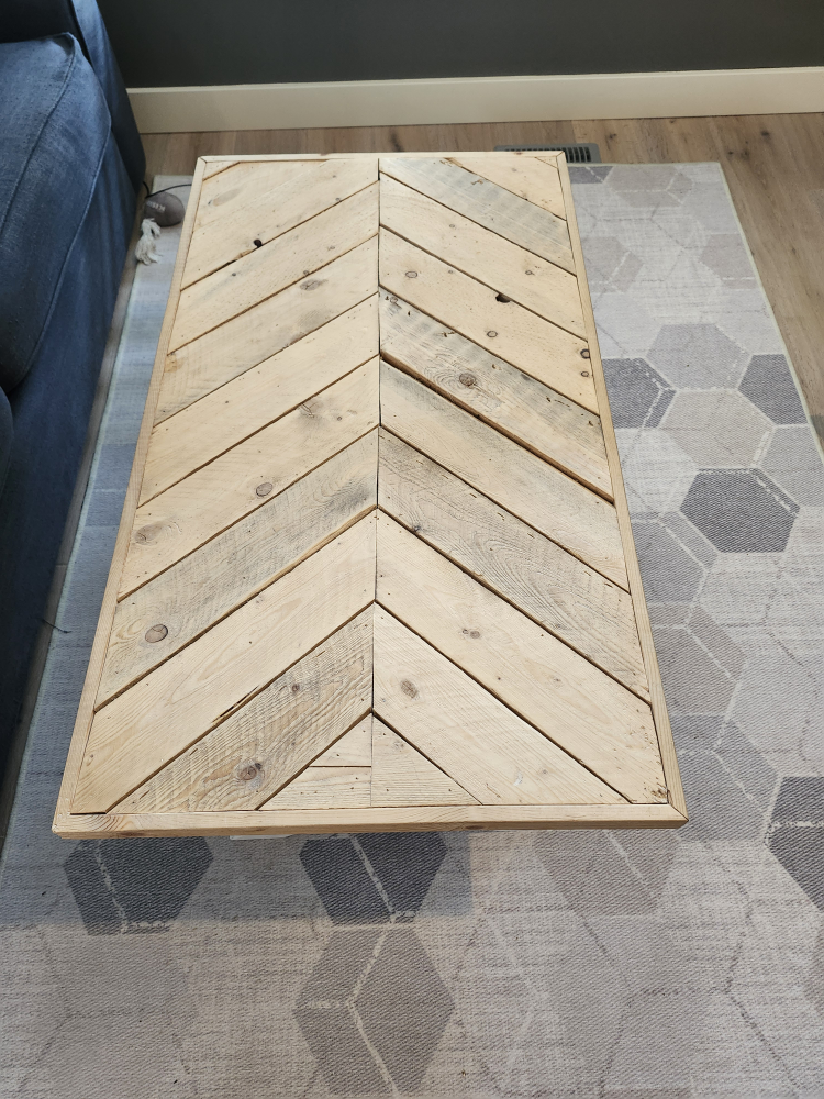 Handmade Wooden Coffee Table - photo 2