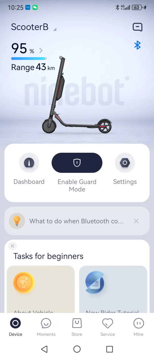 Ninebot Electric Scooter image indicator(4)