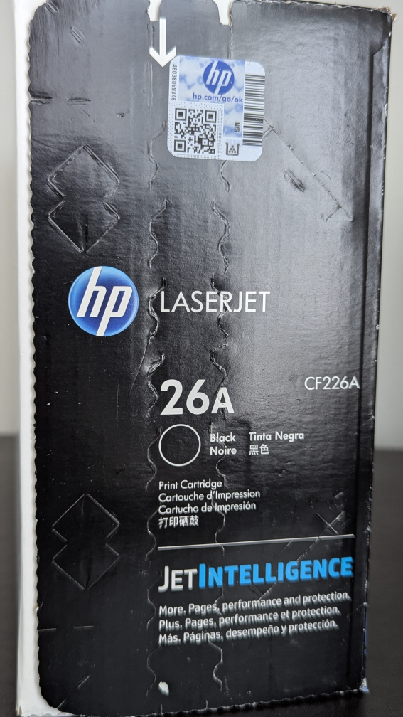 🥕 HP LaserJet Pro 26A Black Toner Cartridge - photo 3
