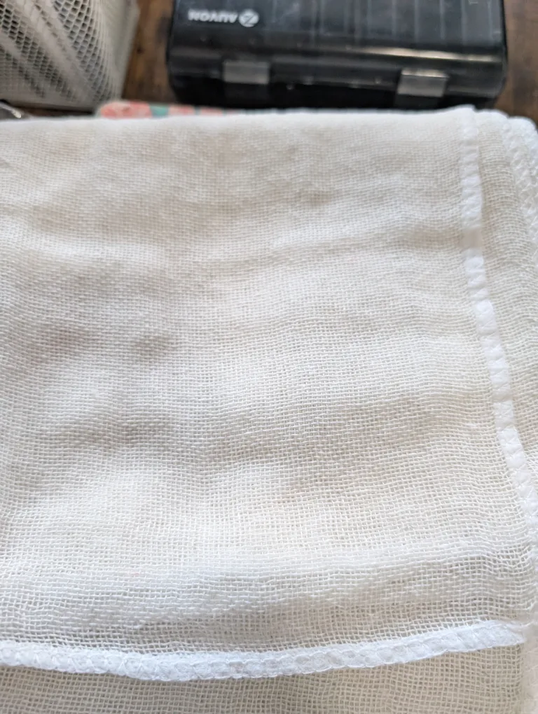 Brand New White Gauze Cloth for steaming thumbnail