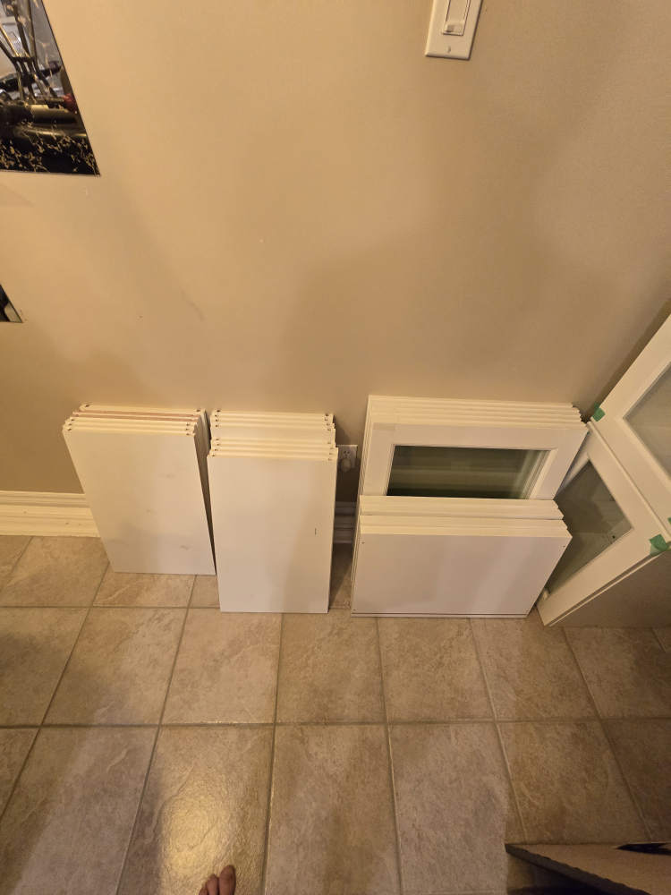 2..IKEA BESTA Cabinets - White