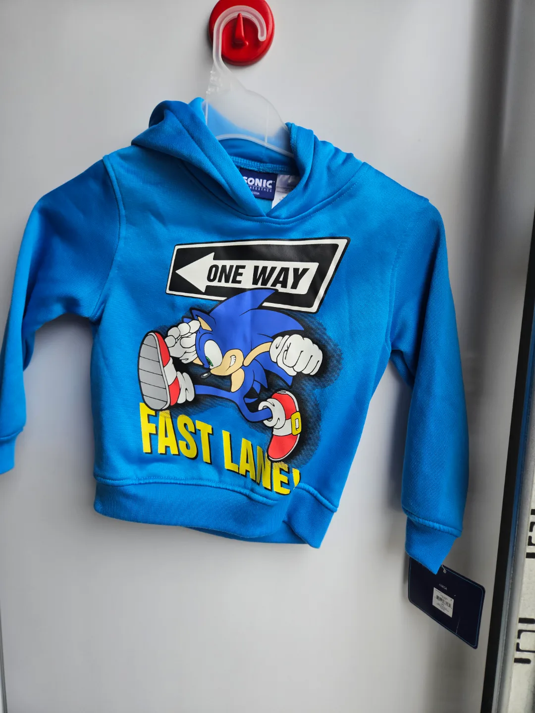 NEW Size 5 Sonic the Hedgehog Hoodie thumbnail