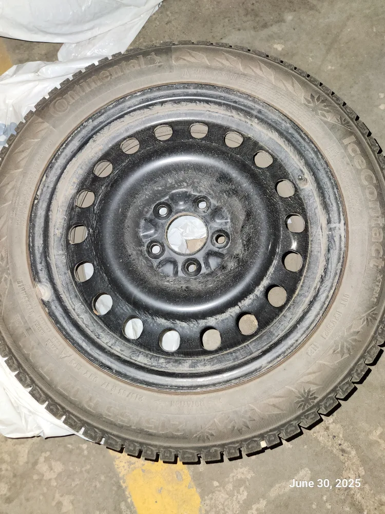 4 Continental Winter Tires and  RIM is separately