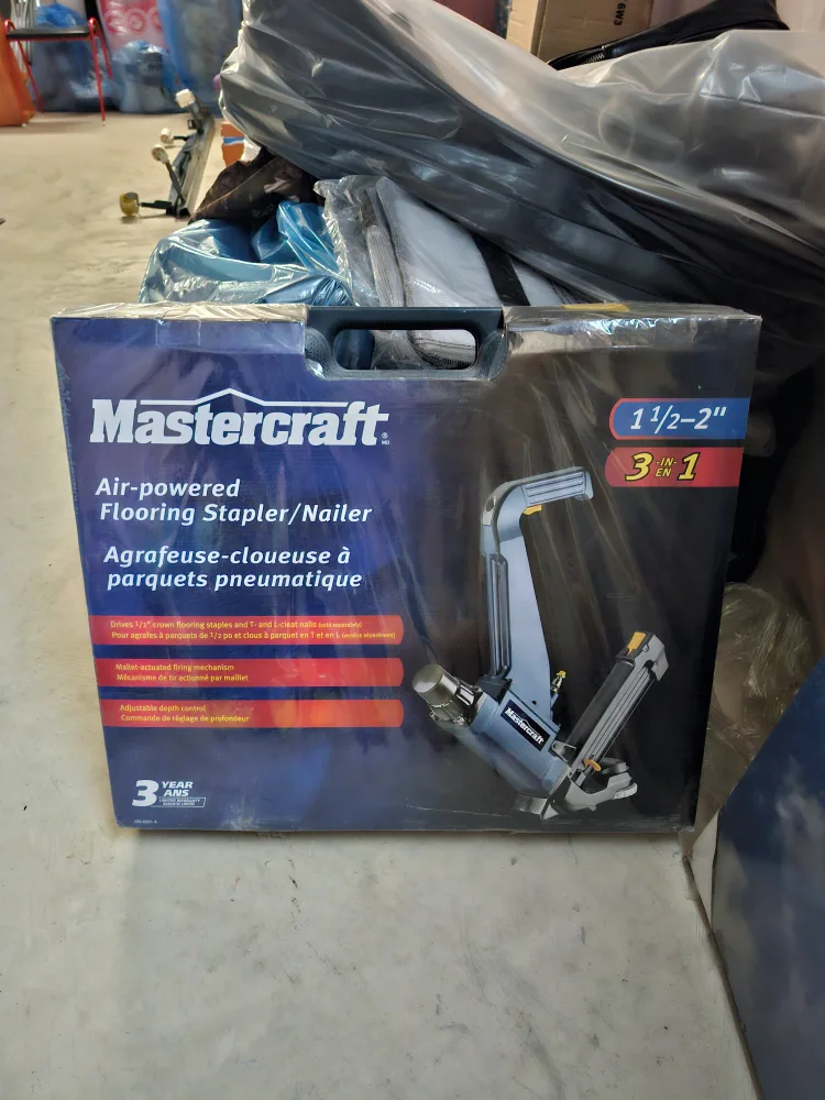 Mastercraft Air-powered Flooring Stapler/Nailer thumbnail