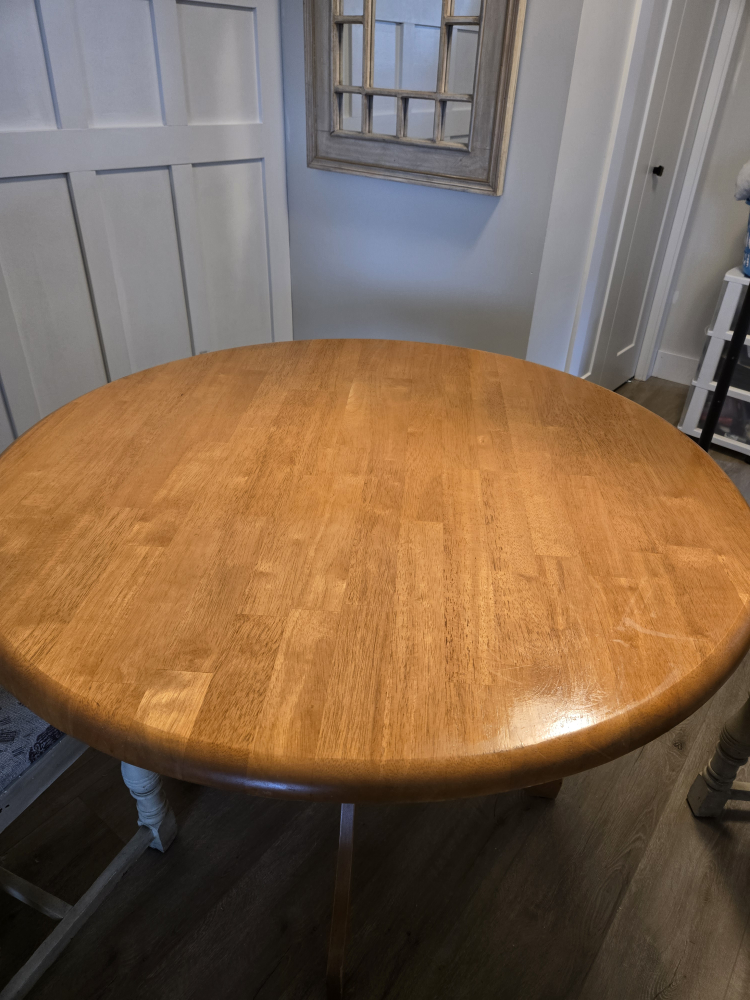 Round Wooden Dining Table - photo 3