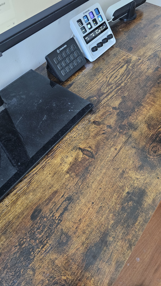 Wide Desk with Sturdy metal frame and 4 drawers - photo 5