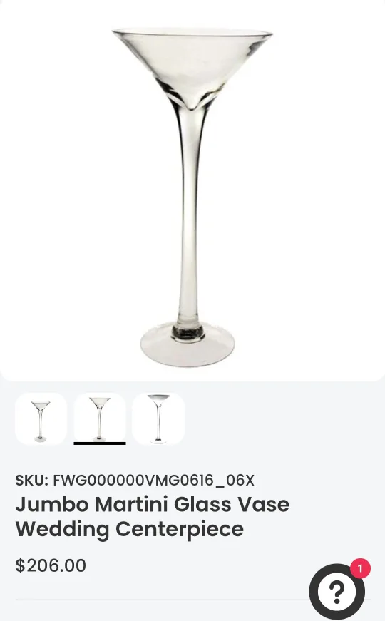 Large Glass Vase Decor image indicator(2)