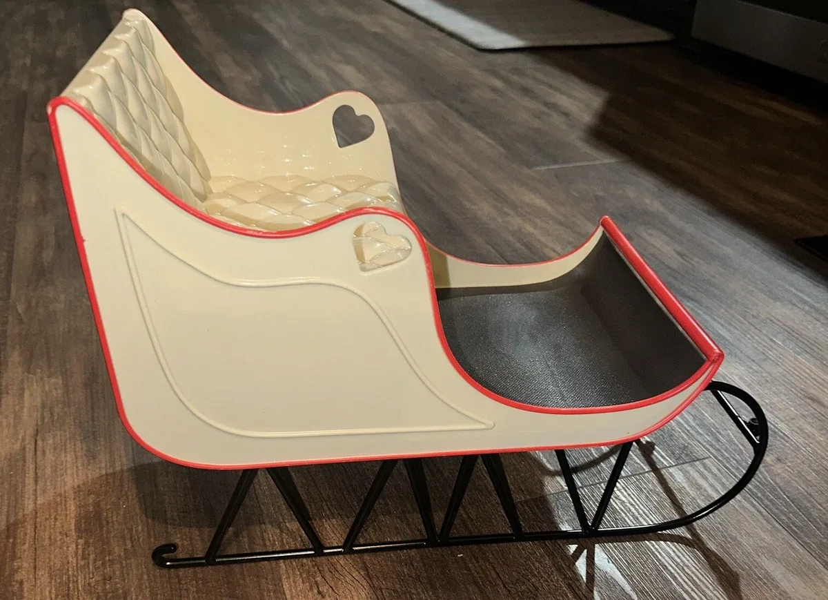 Decorative Sleigh with Heart Accents thumbnail