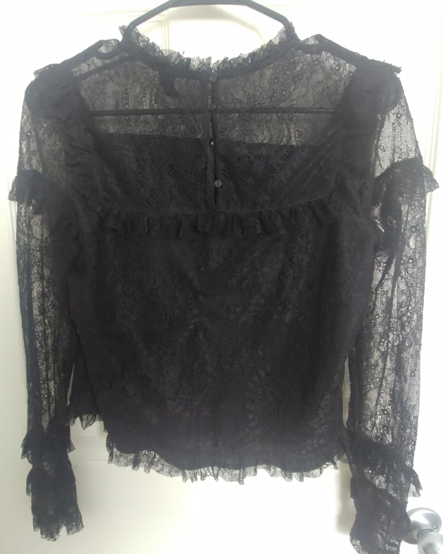Black Lace Top - photo 2