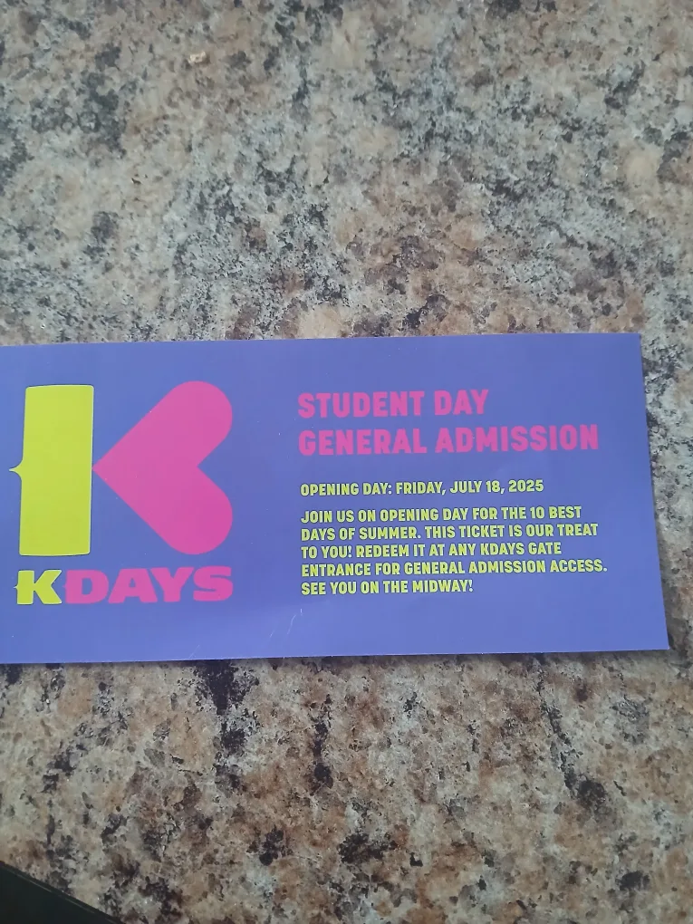K-Days Student Day General Admission Ticket thumbnail