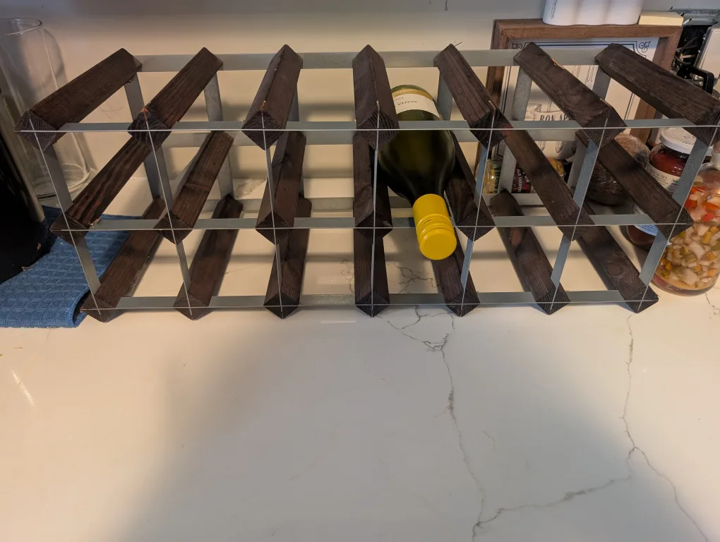 Wine Rack - Holds 12 Bottles thumbnail