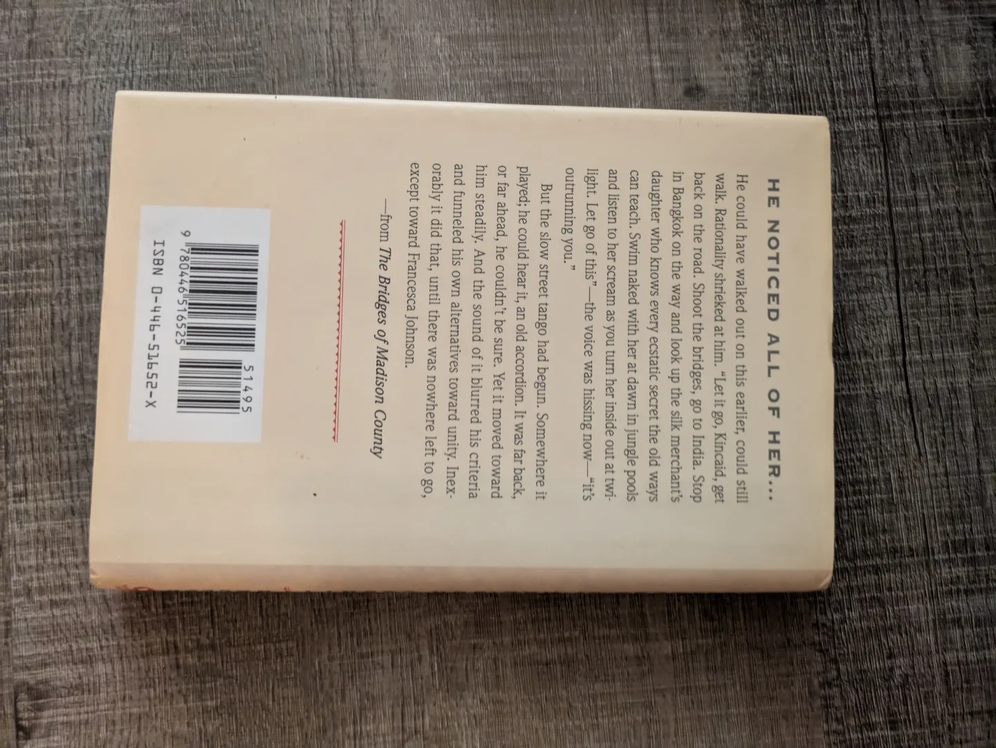 The Bridges of Madison County Book 1st Edition image indicator(2)